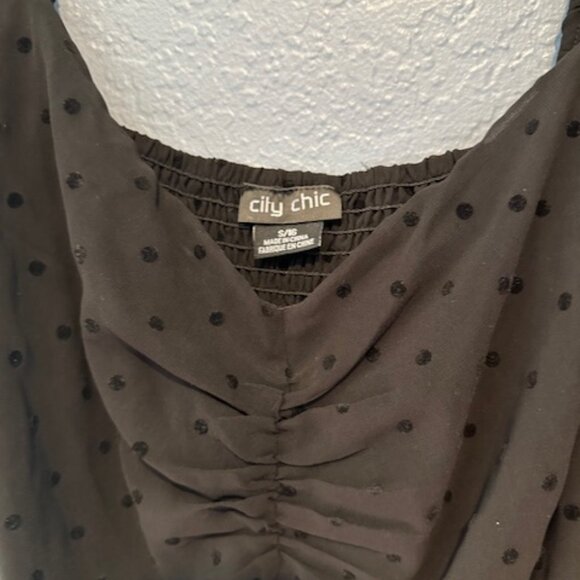 Trendy Plus Size Spot About Wide Leg Jumpsuit - Picture 3 of 3